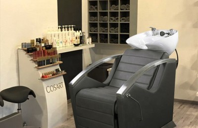 China fabricante salón de masaje unidad de lavado de muebles equipo de peluquería cama de champú con lavabo