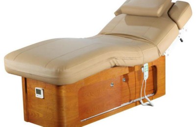 Luxury electric wood massage table facial bed spa equipment